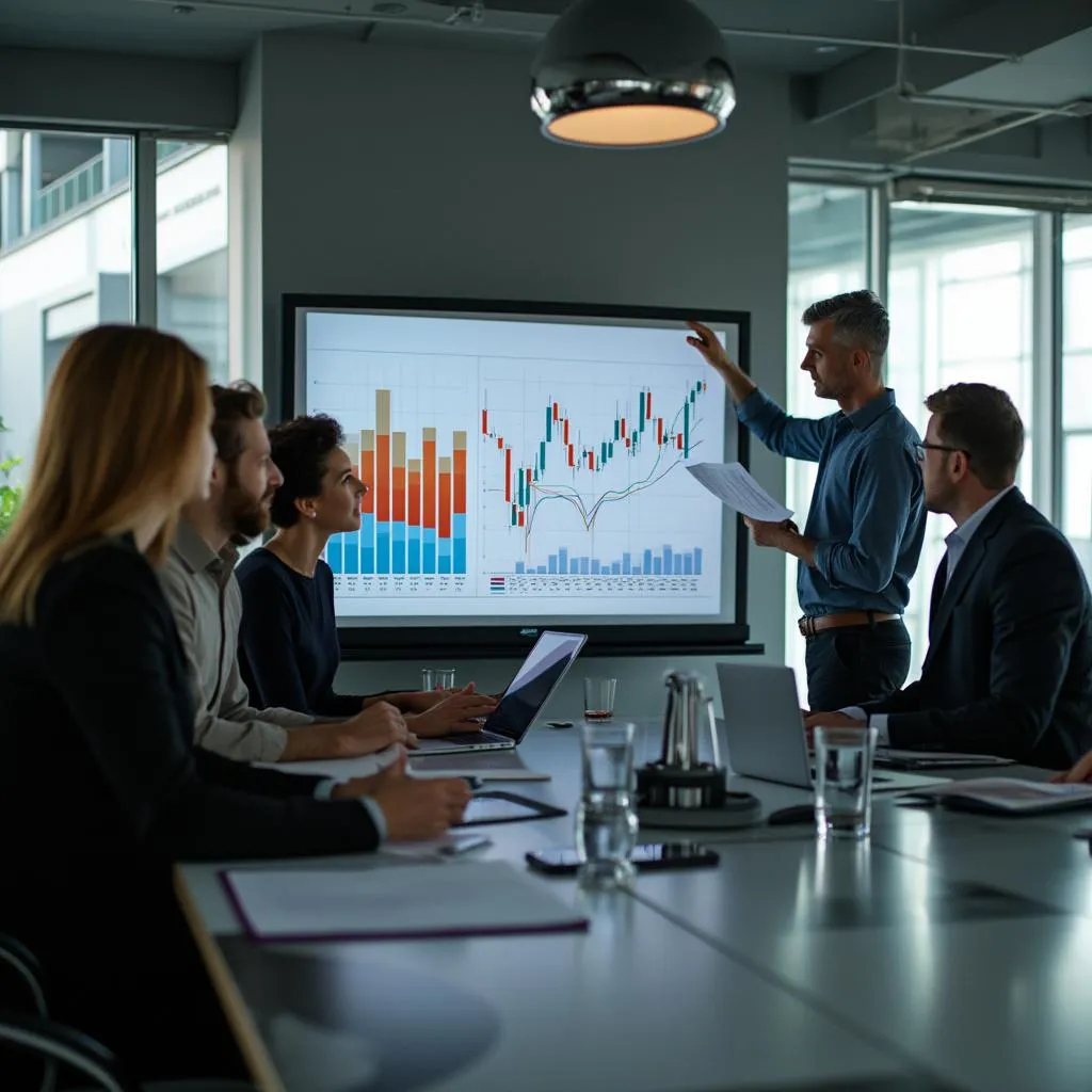 Equipo de AuditFinPro en sesión de planificación estratégica